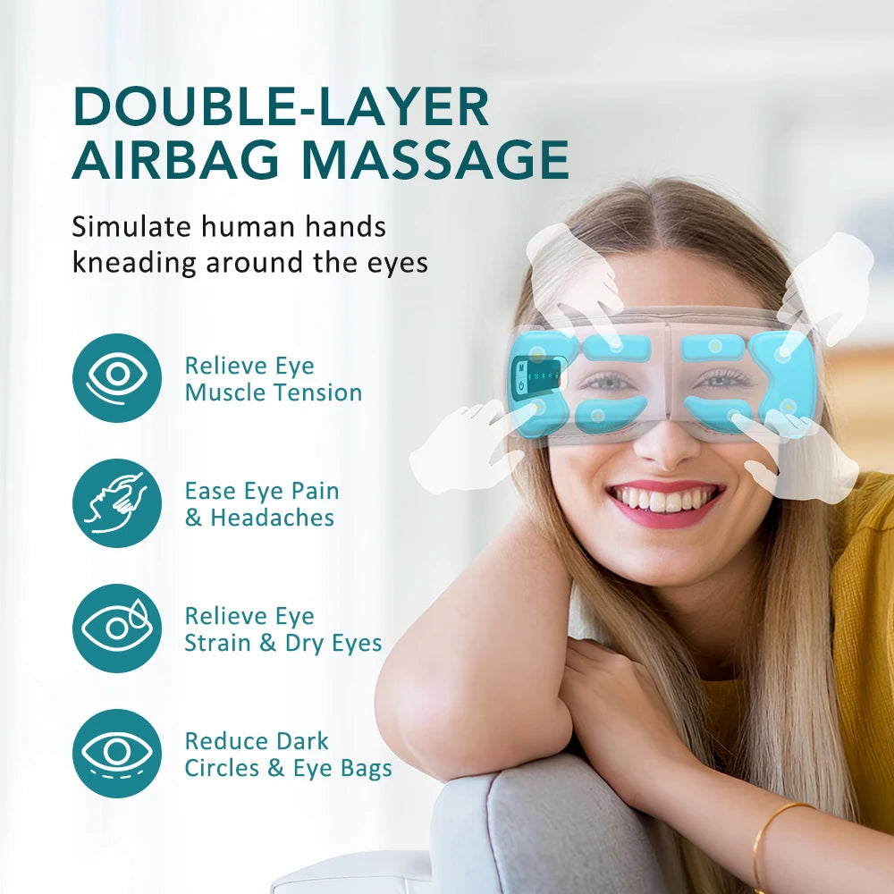 EyeZen™ Heated Music Massager 👁️🎶