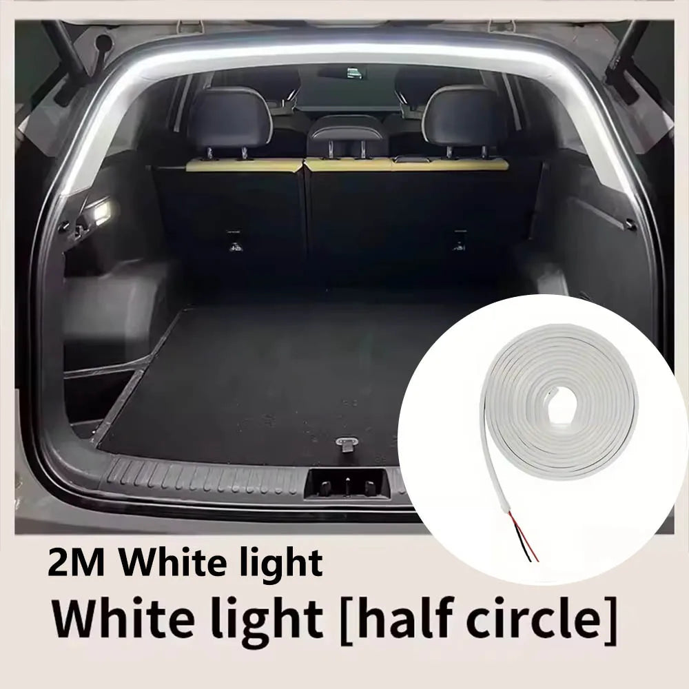 Tira de luz LED para maletero con sensor de movimiento – Iluminación ambiental interior de fácil instalación