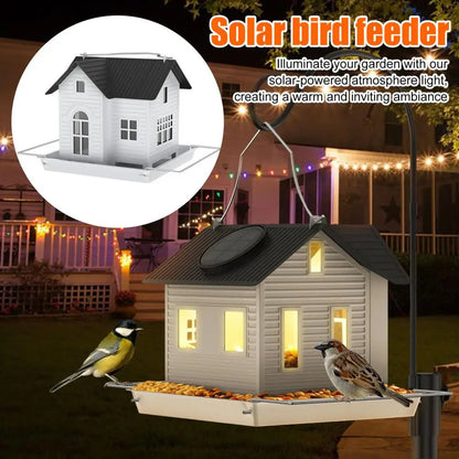 EcoGlow Feeder – Solar-Powered Dining for Birds