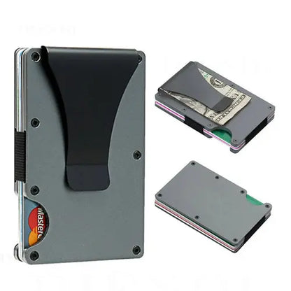 Slim Wallet For Men - Front Pocket RFID Blocking Minimalist Wallet For