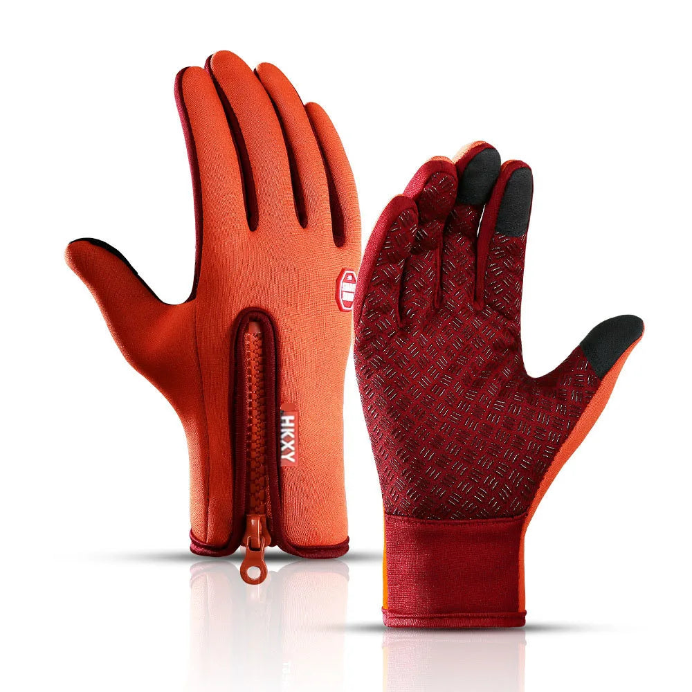 Touchscreen Warm Gloves Outdoor Cycling Driving Motorcycle Waterproof Cold Gloves Windproof Non-Slip Womens Men Winter Ski Glove