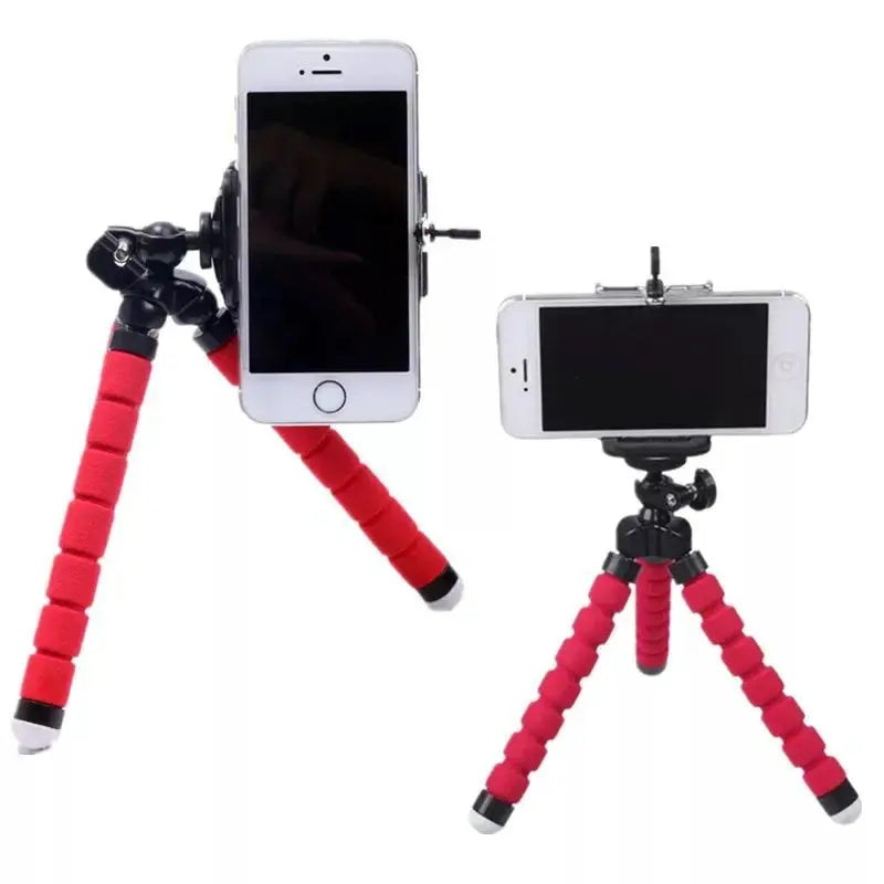 Sponge Octopus Tripod Stand for Live Streaming Lazy Deformation Mobile