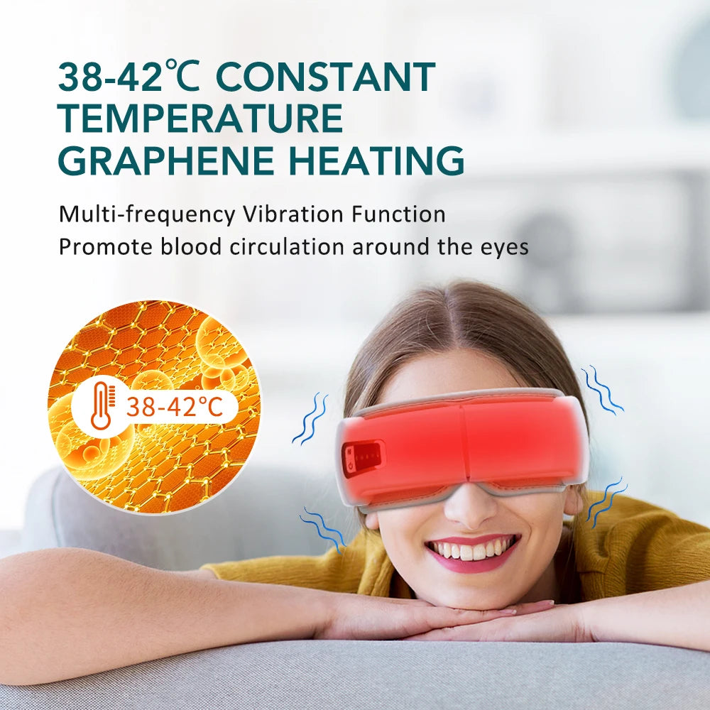 EyeZen™ Heated Music Massager 👁️🎶