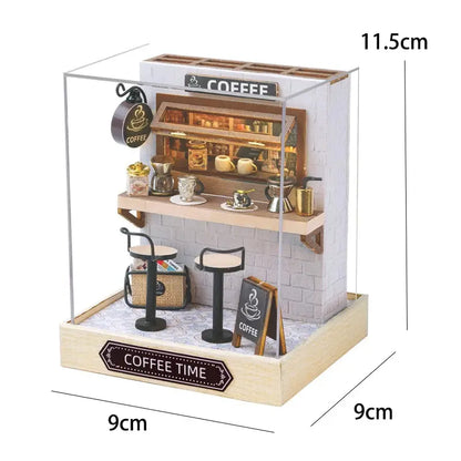 Mini Casa de Madera DIY – Kit de Ensamblaje 3D para Construcción y Decoración Stone's Store
