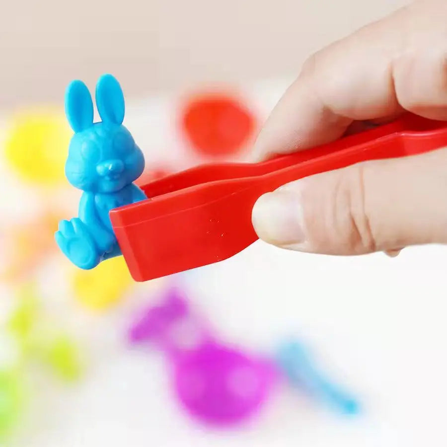 Kids Matching Game Learn Educational Toys Animal Cognition Rainbow Sort Fine Motor Training Montessori Sensory Puzzle Toy Gifts Kids Choice Store