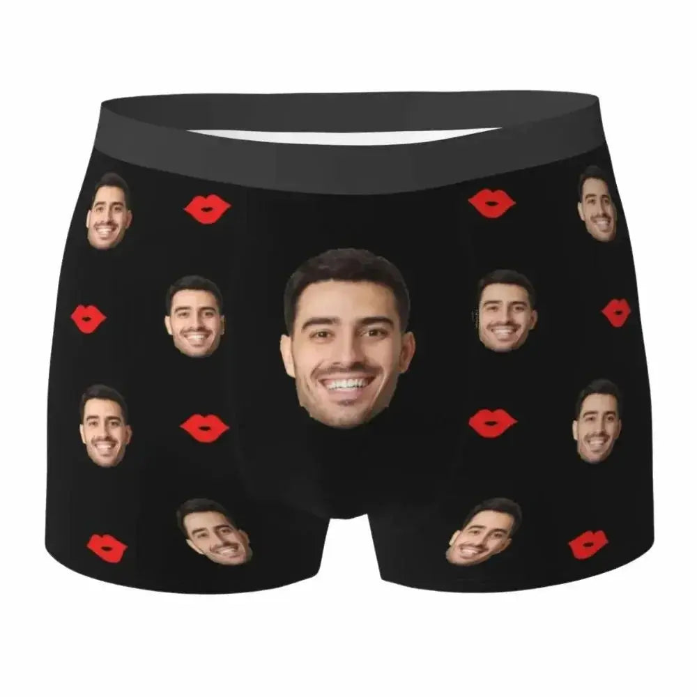 Personalized Men's Boxer Briefs Custom Face Photo Underwear Funny Gift AliExpress