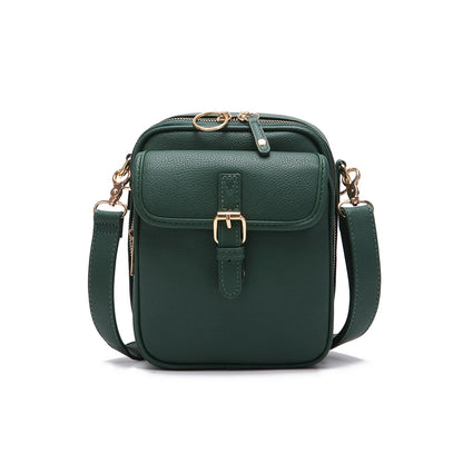 Chic Carry: Women's Leather Crossbody Bag