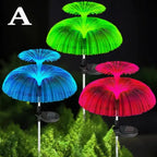 1-10pcs 7Color Changing Outdoor Lamp Solar Jellyfish Lights Waterproof