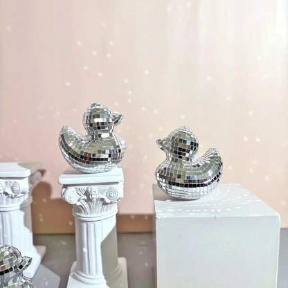 Disco Duck Bedroom Decoration Handmade Mirror Disco Ball Duck Shape AliExpress