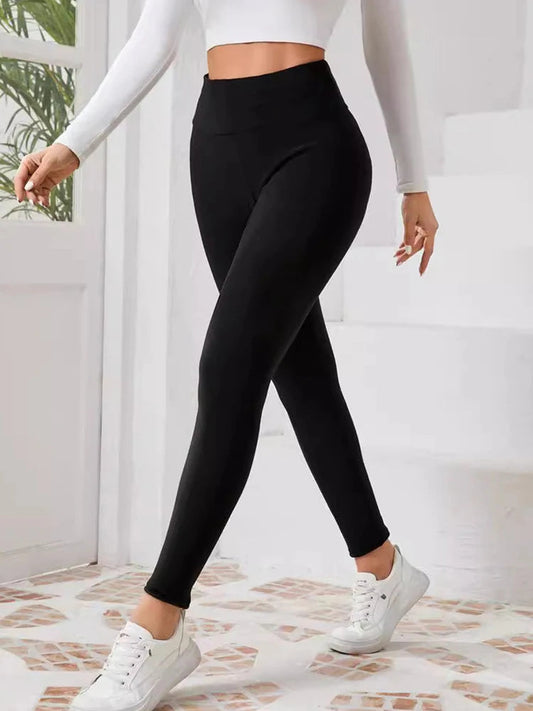 Thermal Fleece Lined High Waist Warm Women Leggings Autumn Winter AliExpress