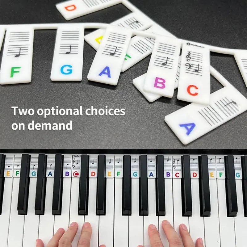 PianoNote Labels – Master Every Key Instantly! Enjoying+QQ Store