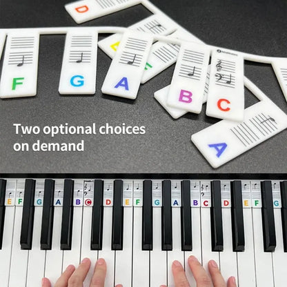 PianoNote Labels – Master Every Key Instantly! Enjoying+QQ Store