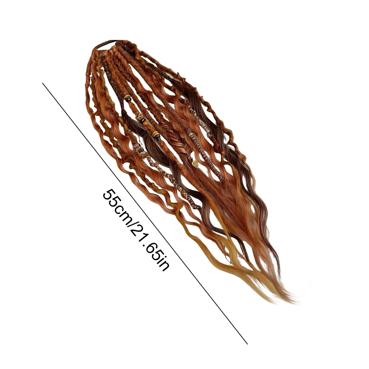 DreadVibe™ Elastic Ponytail 💁‍♀️✨ Instant Boho Volume