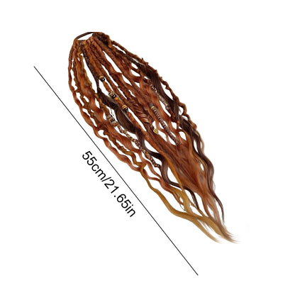 DreadVibe™ Elastic Ponytail 💁‍♀️✨ Instant Boho Volume