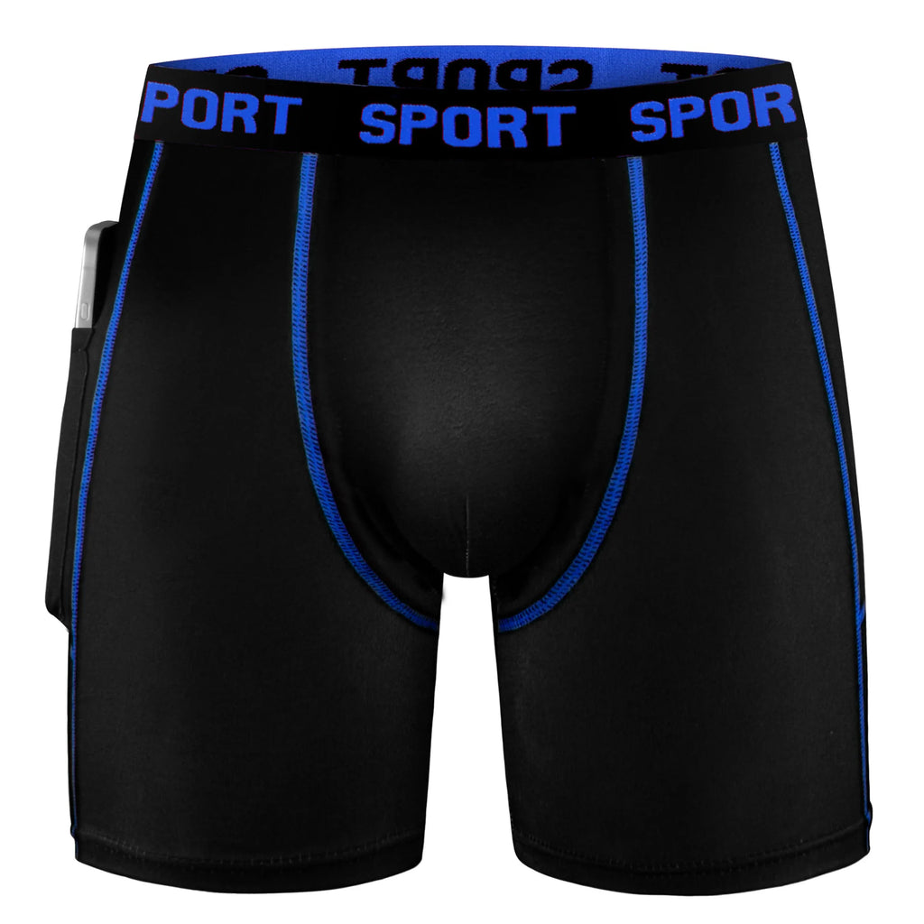 FlexFit™ Boxer Briefs 🩲 — 5-Pack Breathable All-Day Comfort
