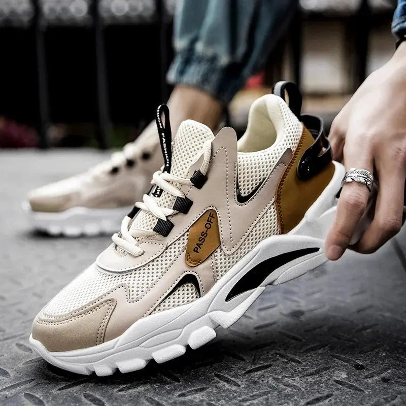 2024 New Men‘s Sneaker Original Casual Mesh Breathable Lace-up Outdoor AliExpress