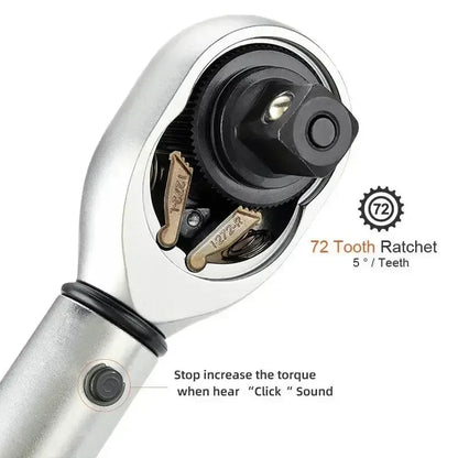 5-60N.m Torque Wrench 3/8 Inch Square Drive Torques Key ±3% High Precision Torque Wrench Professional Bicycle Automotive Tool Stone's Store