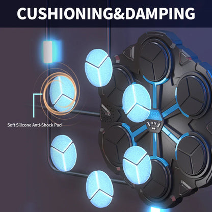Smart Bluetooth Music Boxing Machine,Decompression,Fighting Fitness Home Boxing Wall Target Boxing Trainer Boxing Accessories Ponerait Benzhou Store