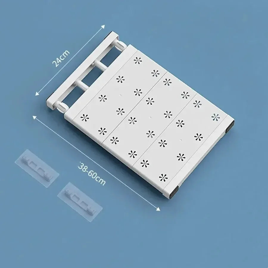 Space-Saving Shelf Rack – Double Your Closet Space in Seconds!