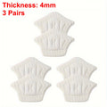 3 pares/6 pares de parches para plantillas, almohadillas para el talón para zapatos deportivos, adhesivo trasero, tamaño ajustable, almohadilla antidesgaste para los pies, cojín, plantilla interior