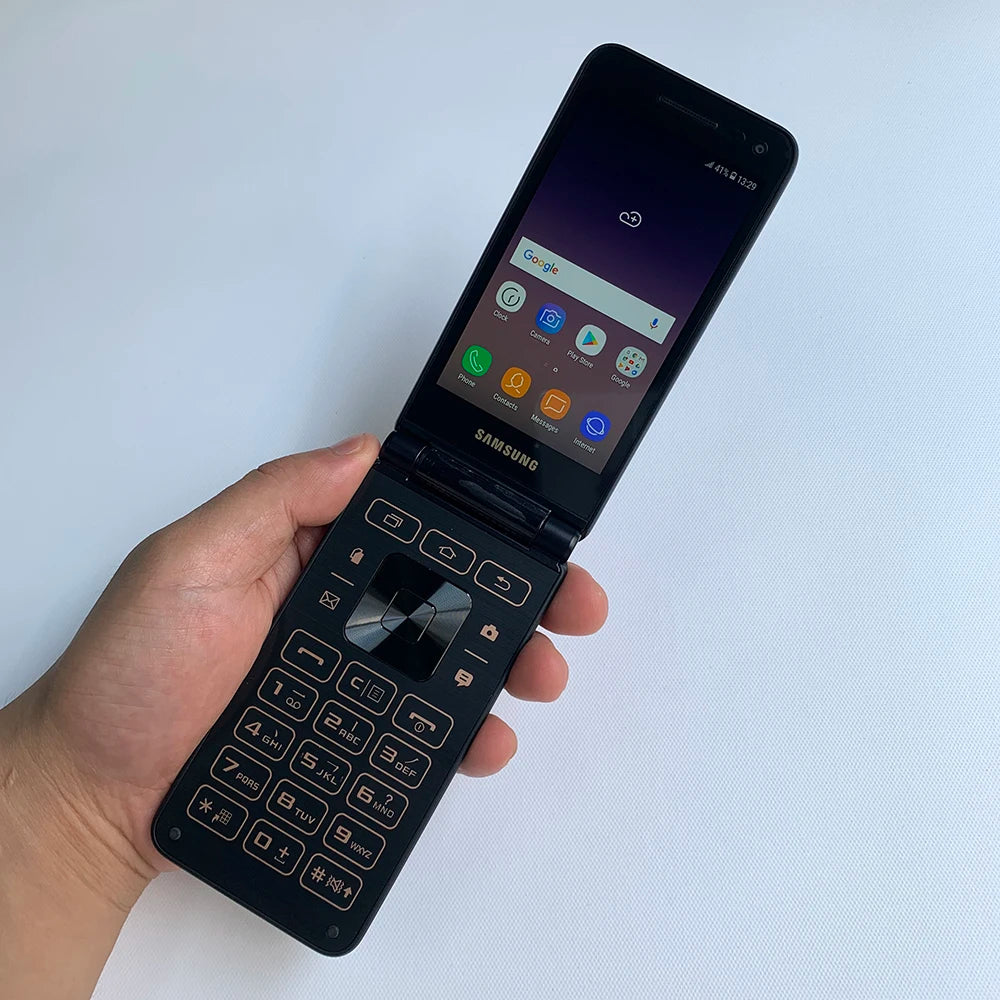 SeniorEase™ Flip Phone 🔊 — Simple Use, Powerful Sound