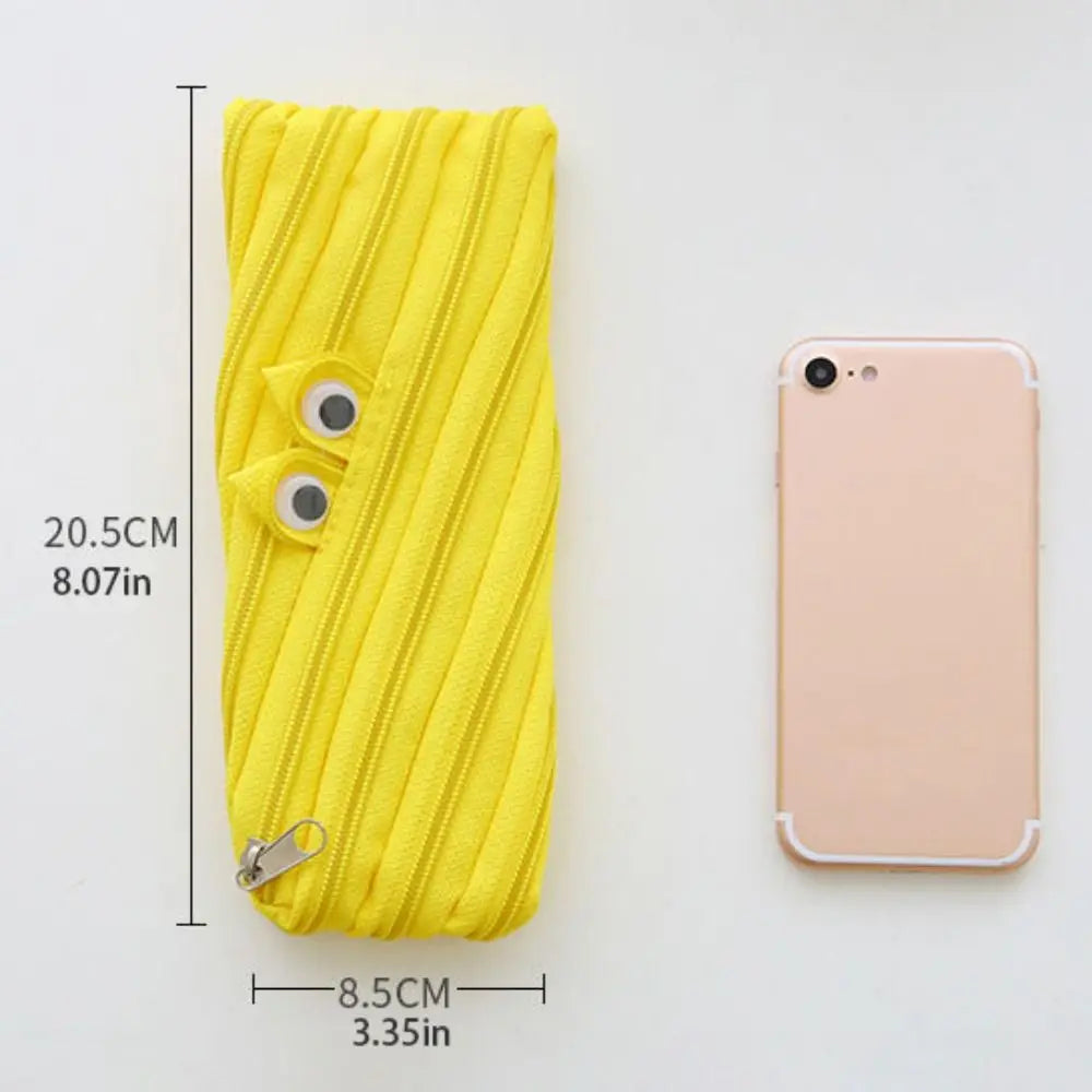 SmileZip™ – Cute One-Zip Pencil Pouch for Daily Fun 🎒