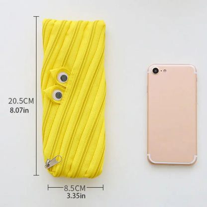 SmileZip™ – Cute One-Zip Pencil Pouch for Daily Fun 🎒