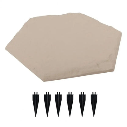 Textured Stepping Stones Resin Garden Stones Decorative Weather-proof Garden Stepping Stones for Patio Yard for Pathways KitchenEasier Store