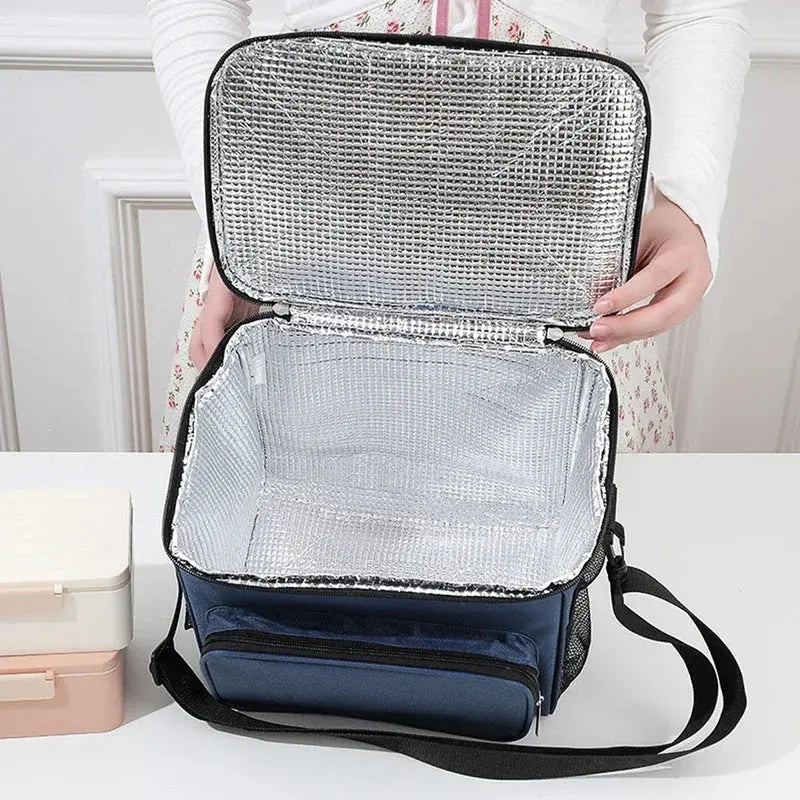 Fiambrera térmica portátil, duradera, impermeable, para la oficina