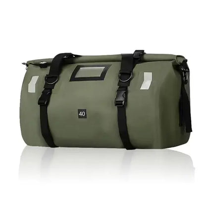 Motorcycle Dry Bag Waterproof Reflective Tail Duffle Bag Skiing Travel