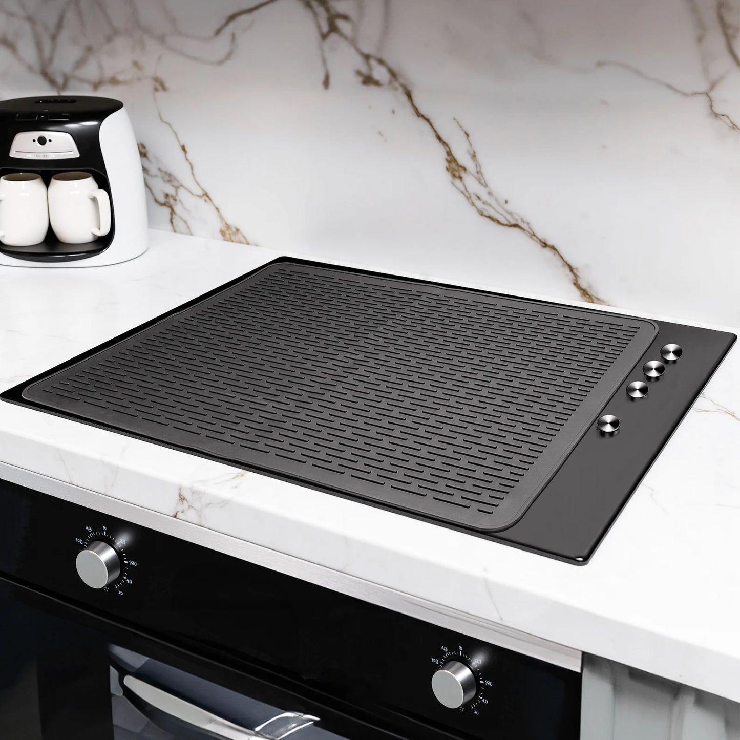 HeatGuard™ Silicone Stove Cover 🔥🛡️