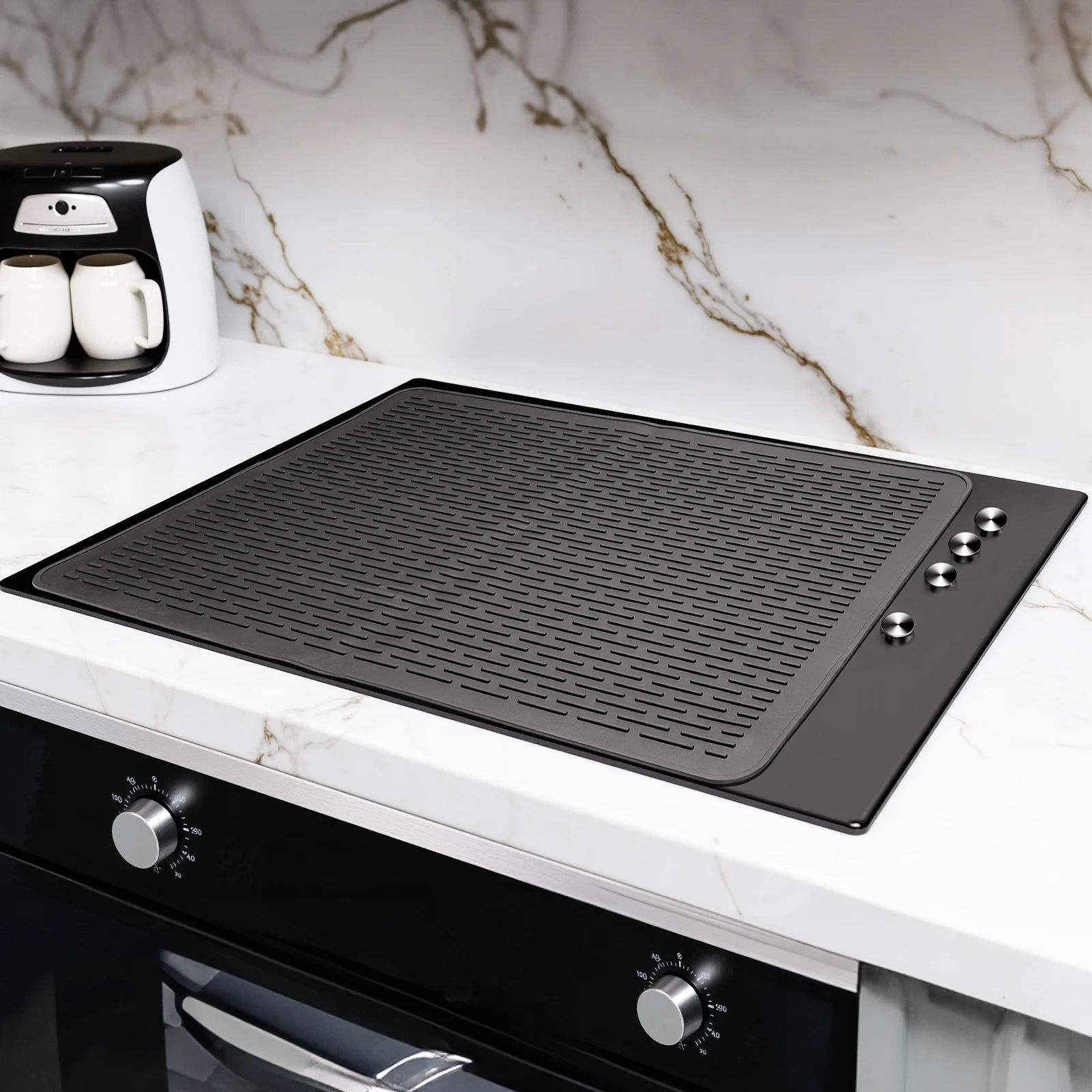 HeatGuard™ Silicone Stove Cover 🔥🛡️