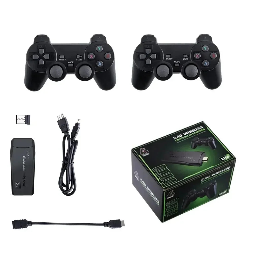 M8 4K HD Game Console – 64GB 20,000+ Built-in Games PS1 & GBA Support 2.4G Wireless Controllers SZ-Shangqi01 Store