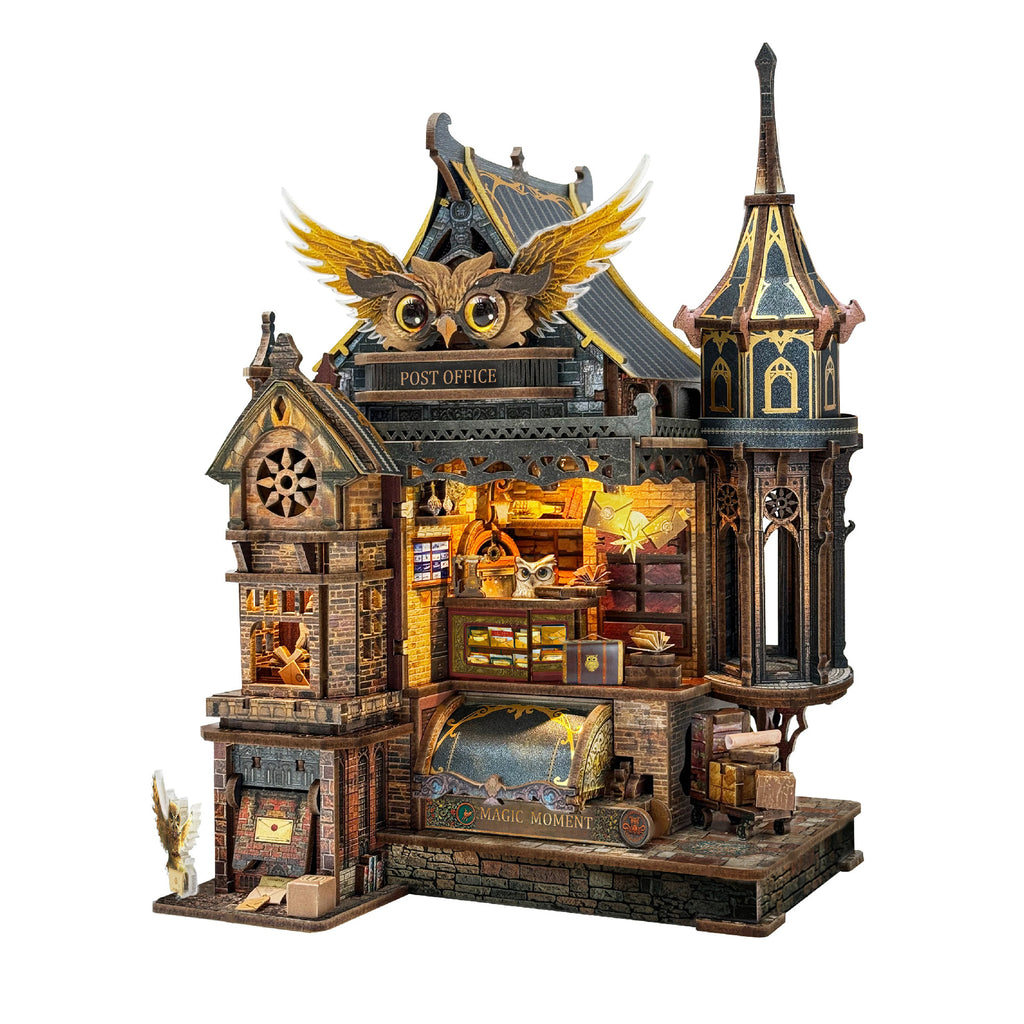 OwlPost™ 3D Puzzle 🦉✨ — Build Your Own Miniature Masterpiece