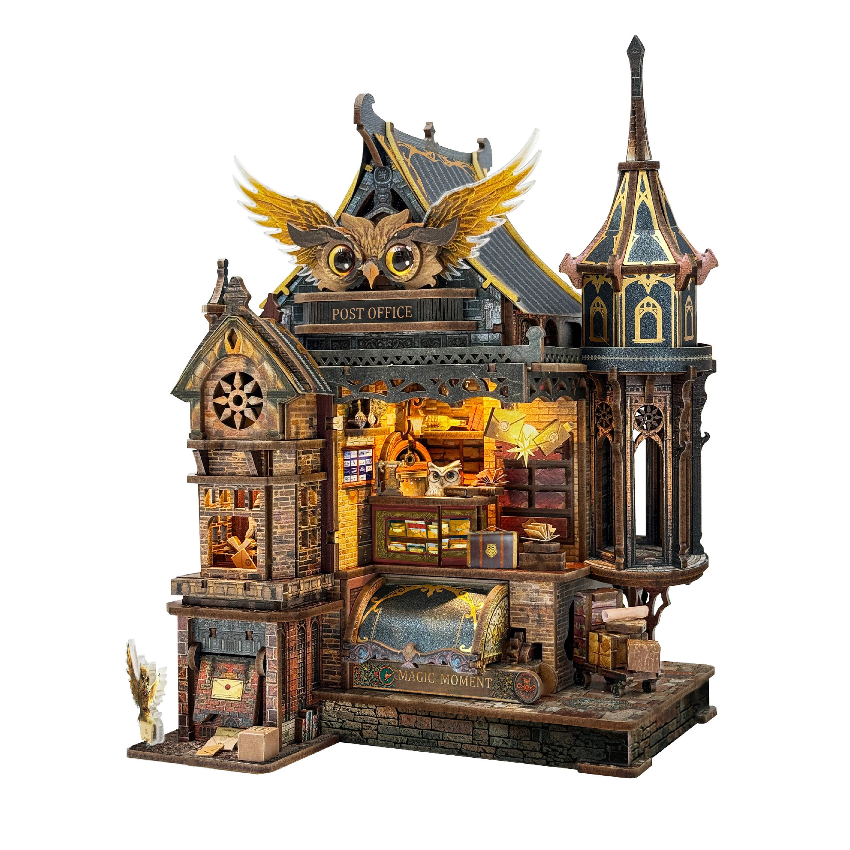 OwlPost™ 3D Puzzle 🦉✨ — Build Your Own Miniature Masterpiece