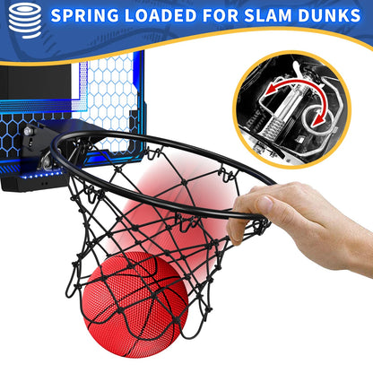HoopMaster Mini: Indoor Basketball Fun with Scoreboard Shop1103846254 Store