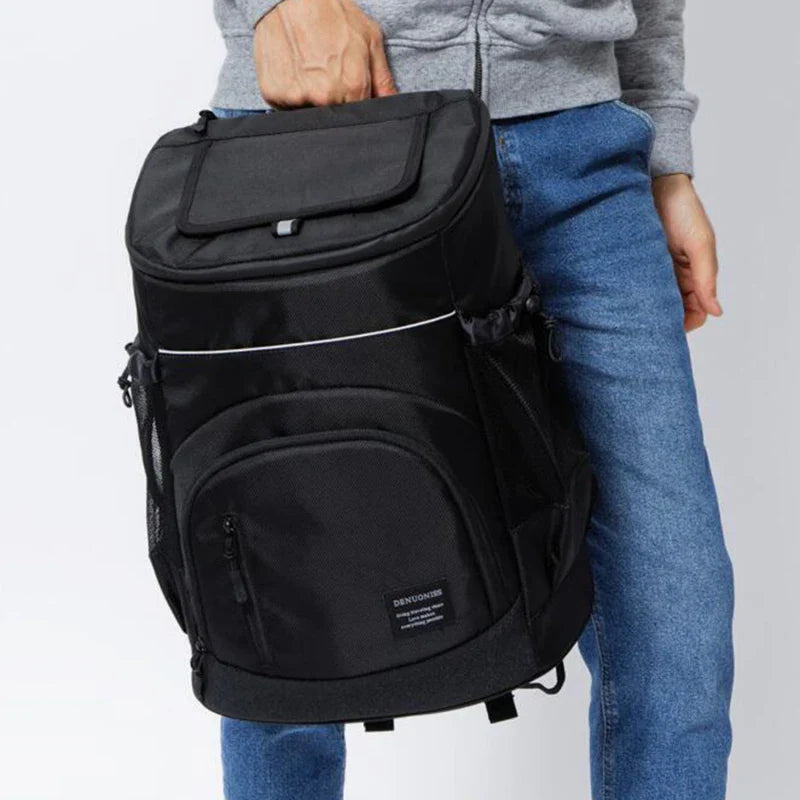 Mochila isotérmica de gran capacidad (30 litros) – Perfecta para viajes, playa y aventuras al aire libre