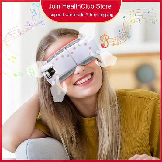 Masajeador musical con calefacción EyeZen™ 👁️🎶