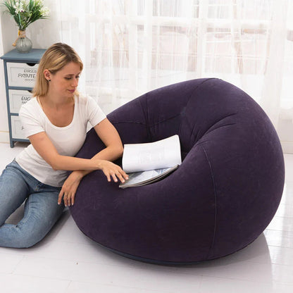 Large Lazy Inflatable Sofa Chairs YiCheng Home Store