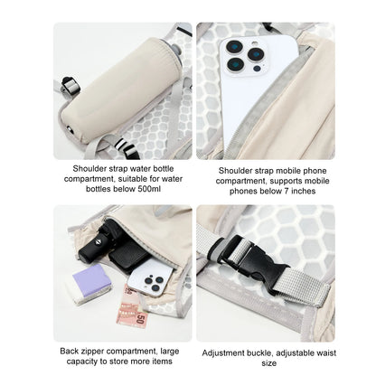 Running Water Bottle Storage Vest Lightweight  Running Vest Reflective Hydration Water Chest Pack With Phone Holder Cycling Vest