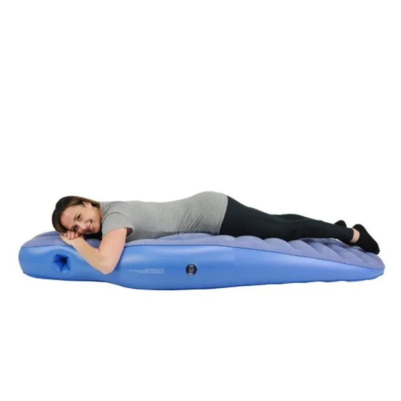 Bump-Support Inflatable Prenatal Yoga Mat