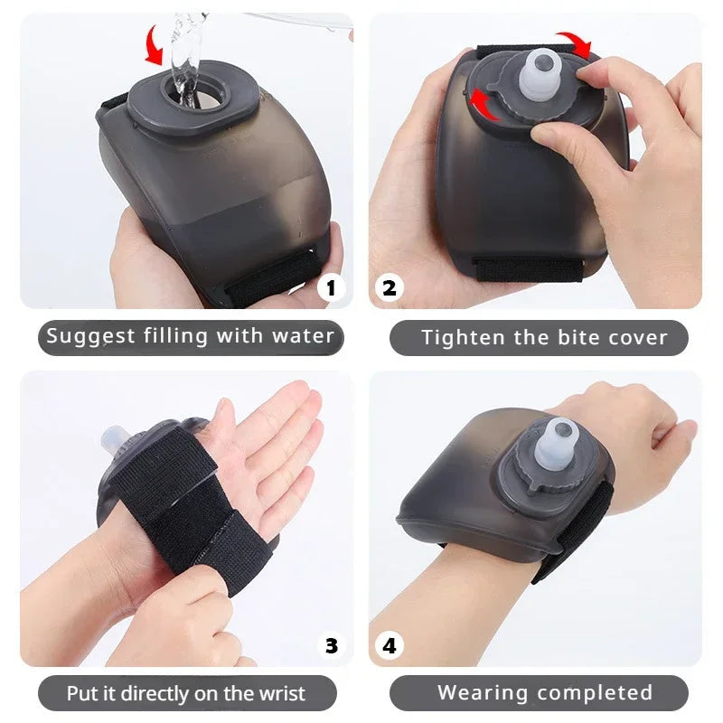 HydraBand™ – The Wearable Water Bottle for Active Lifestyles 🏃‍♂️