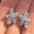 Women's Delicate Acupuncture Points Weight Loss Earrings Cubic