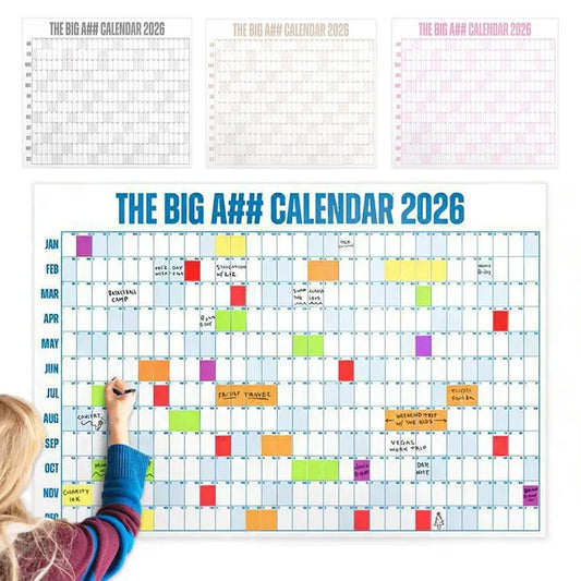 Agenda FocusFlow™ 2026: Vista Anual 🖊️📅