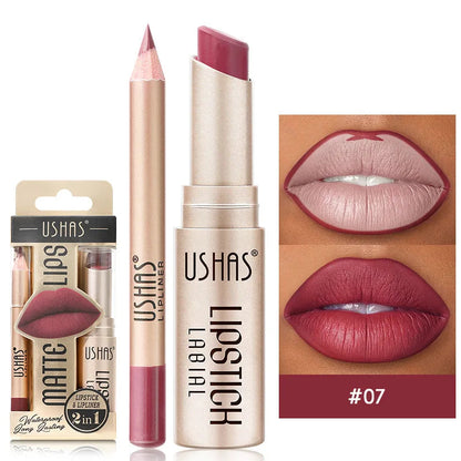 12 Color Lip Liner + LIPSTICK Set Stone's Store