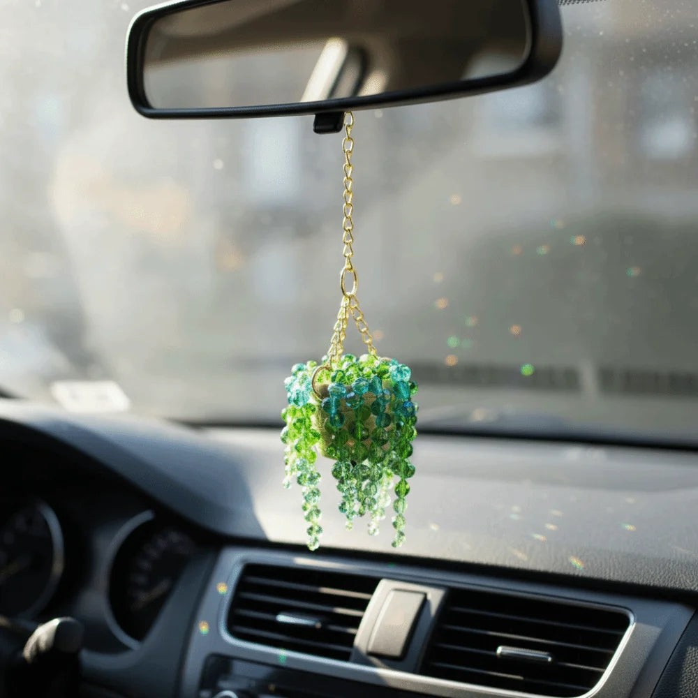 SunBloom™ Suncatcher 🌞✨ — Sparkling Plant Charm Décor