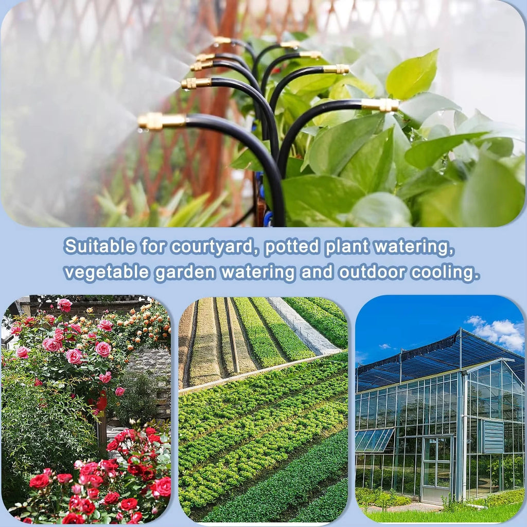 Sistema de riego AquaCurve™ 💧 — Riego inteligente para jardines 360°