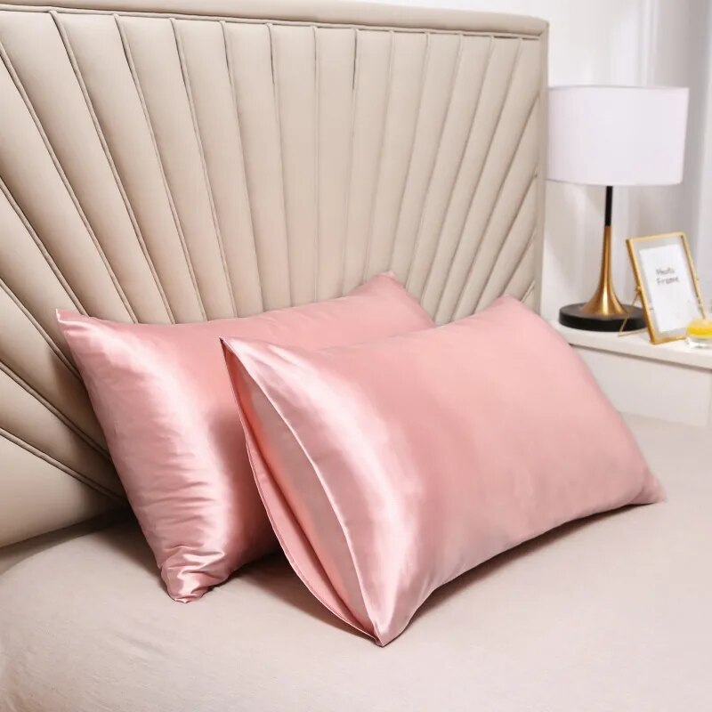 100% Silky Satin Pillow Cover Shop1104120734 Store