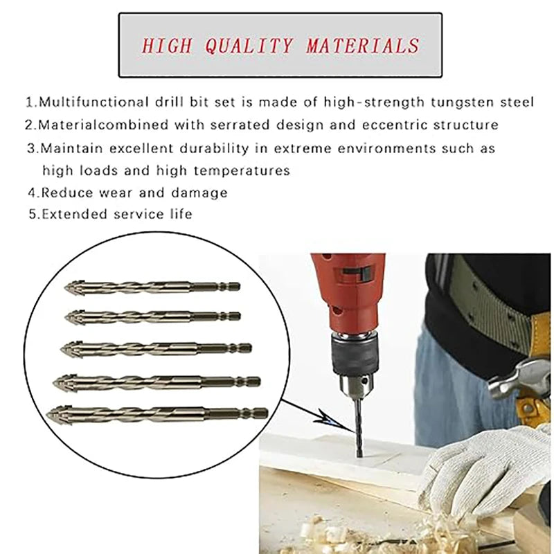 SharpBite™ Drill Bit Set – Power Through Any Cut