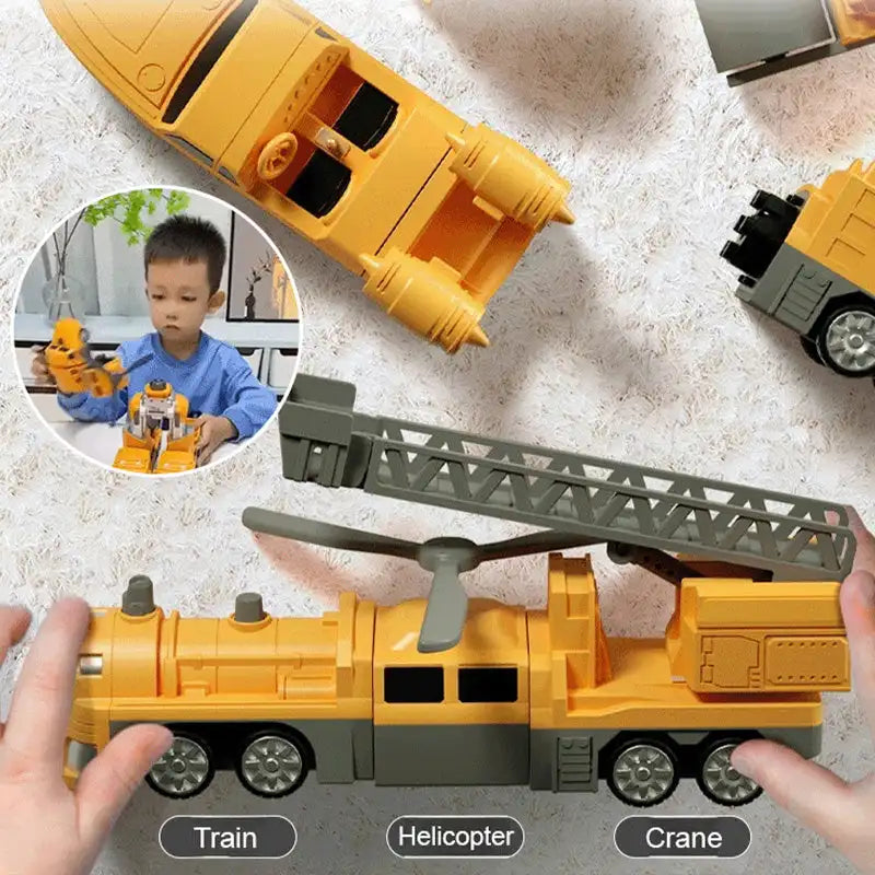 Build, Transform & Play: The Ultimate Magnetic Engineering Car Kit for Curious Minds! Mintiml Living Store